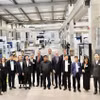 Phó Thủ tướng Nguyễn Chí Dũng tham quan Tập đoàn Công nghệ laser công nghiệp Trumpf ở thành phố Stuttgart. (Ảnh: TTXVN phát)