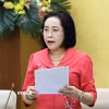 Phó Chủ tịch Quốc hội Nguyễn Thị Thanh phát biểu. (Ảnh: Doãn Tấn/TTXVN)