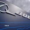 Biểu tượng hãng chế tạo máy bay Boeing. (Ảnh: IRNA/TTXVN)
