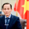 Bộ trưởng Ngoại giao Lê Hoài Trung trả lời phỏng vấn về chuyến công tác châu Âu của Tổng Bí thư, Chủ tịch nước Tô Lâm. (Ảnh: TTXVN)