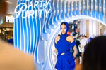 Quán quân Vietnam's Next Top Model Mai Hoa xuất hiện ấn tượng với thiết kế đến từ nhà thiết kế Vũ Việt Hà. (Ảnh: PV/Vietnam+)
