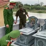 Kịch bản "giả chết” của mẹ con Nguyễn Thị Thu nhanh chóng được phơi bày. (Ảnh TTXVN phát)