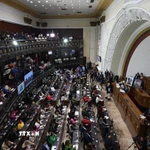 Một phiên họp Quốc hội Venezuela. (Ảnh: Getty Images/TTXVN)