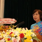 Ủy viên Ban Chấp hành Đảng bộ Chính phủ, Bí thư Đảng ủy, Tổng giám đốc Thông tấn xã Việt Nam Vũ Việt Trang phát biểu chỉ đạo Hội nghị. (Ảnh: Hồng Đạt/TTXVN)