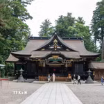 Điện chính đền Katori Jingu - một trong ba ngôi đền Thần đạo quan trọng và lâu đời nhất Nhật Bản. (Ảnh: Xuân Giao/TTXVN)