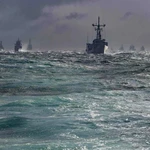 Các tàu chiến của NATO tham gia một cuộc tập trận (Nguồn: NATO MARCOM)