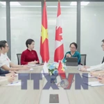 Hội đồng Văn hóa Giáo dục Canada-Việt Nam (CVCEC) tổ chức tọa đàm thống nhất các nội dung đóng góp cho Dự thảo Văn kiện Đại hội Đảng. (Nguồn: TTXVN)