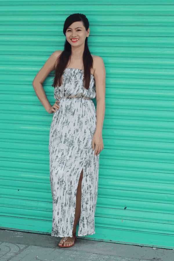 Tham khảo ba cách phối đầm maxi duyên dáng đến công sở ảnh 1