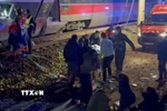 Hiện trường vụ va chạm tàu cao tốc gây thương vong lớn tại Tây Ban Nha
