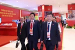 Các đại biểu đến dự Đại hội. (Ảnh: TTXVN)