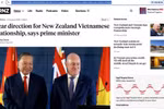 Kênh truyền thông đa phương tiện RNZ của New Zealand. (Ảnh: TTXVN phát)