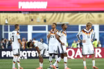 Đức bị loại khỏi World Cup 2026 sau loạt sút luân lưu. (Ảnh: AFP/TTXVN)