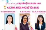 Giải thưởng Phụ nữ Việt Nam năm 2025: Các nhà khoa học nữ tỏa sáng