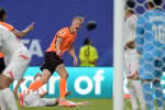 Đội tuyển Hà Lan giành quyền đi tiếp với ngôi đầu bảng F World Cup 2026. (Ảnh: AFP/TTXVN)