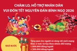 Chăm lo, hỗ trợ Nhân dân vui đón Tết Nguyên đán Bính Ngọ 2026