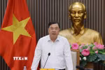 Phó Thủ tướng Thường trực Phạm Gia Túc phát biểu chỉ đạo. (Ảnh: Lâm Khánh/TTXVN)