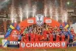 Cận cảnh khoảnh khắc Việt Nam nâng cúp vô địch AFF Cup 2024