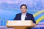 Thủ tướng Phạm Minh Chính chủ trì Phiên họp thứ 17 của Ban Chỉ đạo nhà nước các công trình, dự án quan trọng quốc gia, trọng điểm của ngành giao thông vận tải. (Ảnh: Dương Giang/TTXVN)