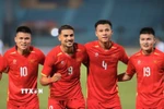Đội tuyển Việt Nam sẵn sàng cho trận đấu với Malaysia. (Ảnh: Minh Quyết/TTXVN)