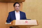 Thủ tướng Chính phủ Phạm Minh Chính là Trưởng Ban Chỉ đạo. (Ảnh: Dương Giang/TTXVN)