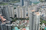 Khu căn hộ cao cấp thuộc quận Bình Thạnh, giáp ranh với Quận 1, Trung tâm Thành phố Hồ Chí Minh. (Ảnh: Hồng Đạt/TTXVN)