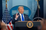 Tổng thống Mỹ Donald Trump. (Ảnh: THX/TTXVN)