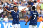 Mbappe tỏa sáng giúp Pháp thẳng tiến vòng 1/8 World Cup 2026. (Ảnh: AFP/TTXVN)