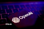 Biểu tượng của OpenAI. (Ảnh: Reuters/TTXVN)