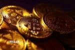 Hình ảnh minh họa đồng tiền điện tử Bitcoin. (Ảnh: Reuters/TTXVN)