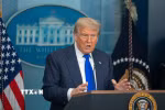 Tổng thống Mỹ Donald Trump. (Ảnh: THX/TTXVN)