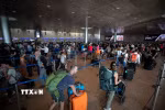 Quang cảnh sân bay quốc tế Ben Gurion gần Tel Aviv, Israel. (Ảnh: THX/TTXVN)