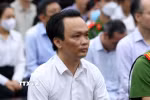 Bị cáo Trịnh Văn Quyết vắng mặt trong phiên xét xử sơ thẩm. (Ảnh: Phạm Kiên/TTXVN)