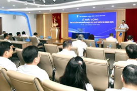 Dự kiến người VNPT sẽ ủng hộ người dân gặp thiên tai, bão lũ khoảng 15 tỷ đồng. (Ảnh: PV/Vietnam+)