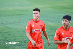 Tiền vệ Quang Hải sẽ là thủ quân của đội tuyển Việt Nam tại ASEAN Cup 2026. (Ảnh: Việt Anh/Vietnam+)