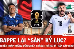 Nhận định Pháp vs Iraq: Gặp 'mồi ngon,' Mbappe lại 'săn' kỷ lục ghi bàn của Messi?