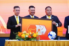 Ngân hàng Lộc Phát (LPBank) tiếp tục giữ vai trò là Nhà tài trợ chính của Giải Bóng đá Vô địch Quốc gia V-League 2025/26. (Ảnh: Việt Anh/Vietnam+)