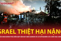 Israel thiệt hại nặng sau loạt tên lửa tấn công trả đũa mới của Iran 