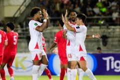 Đội tuyển Việt Nam giành chiến thắng 2-0 trước Đội tuyển Lào. (Ảnh: afc)