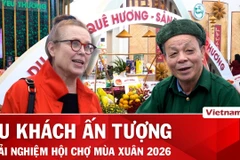Du khách ấn tượng với trải nghiệm Hội chợ Mùa Xuân 2026