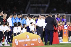 Giải Vô địch Quốc gia V-League duy trì sự hấp dẫn và tính cạnh tranh cao. (Ảnh: VPF)