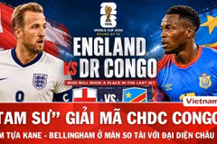 Nhận định Anh vs CHDC Congo: Kane - Bellingham vào form, 'Tam Sư' sẵn sàng giải mã hiện tượng