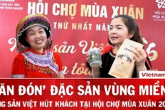 Người dân ‘săn’ đặc sản vùng miền tại Hội chợ Mùa Xuân 2026