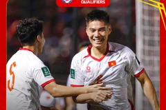 Đội tuyển Việt Nam giành chiến thắng 3-1 trước Nepal tại Vòng loại Asian Cup 2027. (Ảnh: VFF)