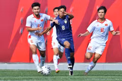 Thủng lưới sau 21 giây, U23 Việt Nam nhận thất bại tối thiểu trước U23 Thái Lan