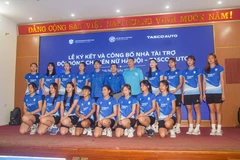 Với sự đồng hành của nhà tài trợ, Đội Bóng chuyền Nữ Hà Nội tự tin hướng đến những mục tiêu quan trọng trong năm 2026. (Ảnh: vietcontent)