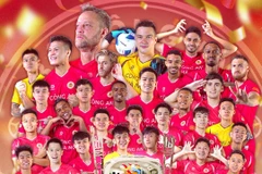 Câu lạc bộ Công an Hà Nội giành Siêu cúp Quốc gia 2024/25. (Ảnh: conganhanoifc)