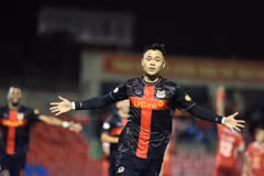 Ninh Bình FC giành chiến thắng 3-1 trước Hồng Lĩnh Hà Tĩnh ở vòng 1 V-League 2025/26. (Ảnh: ninhbinhfc)