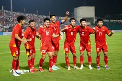 Đội tuyển U23 Việt Nam có lần thứ 6 liên tiếp góp mặt tại Vòng Chung kết của đấu trường châu Á. (Ảnh: Việt Anh/Vietnam+)