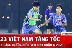 U23 Việt Nam căng sức tập luyện, tăng tốc chuẩn bị cho VCK U23 châu Á 2026