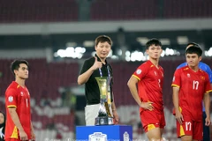 Vượt qua Vòng loại Giải Bóng đá U23 châu Á 2026 là mục tiêu "trong tầm tay" của Đội tuyển U23 Việt Nam. (Ảnh: VFF)